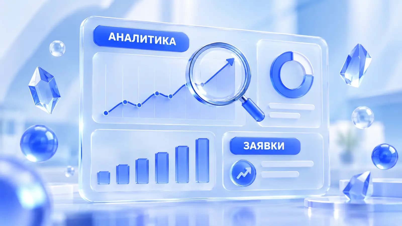 Анализ эффективности интернет-продвижения: графики и заявки