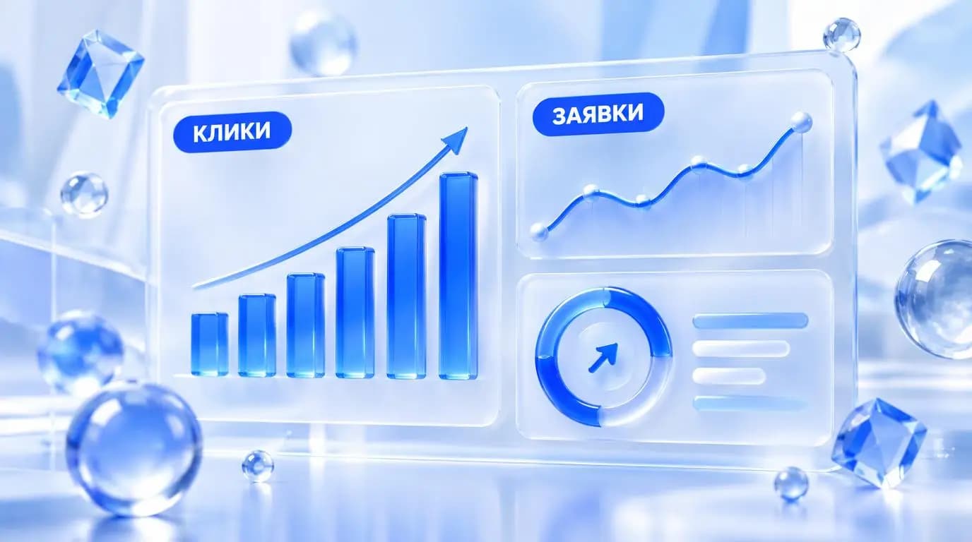 Эффективность интернет-рекламы: клики, заявки и окупаемость