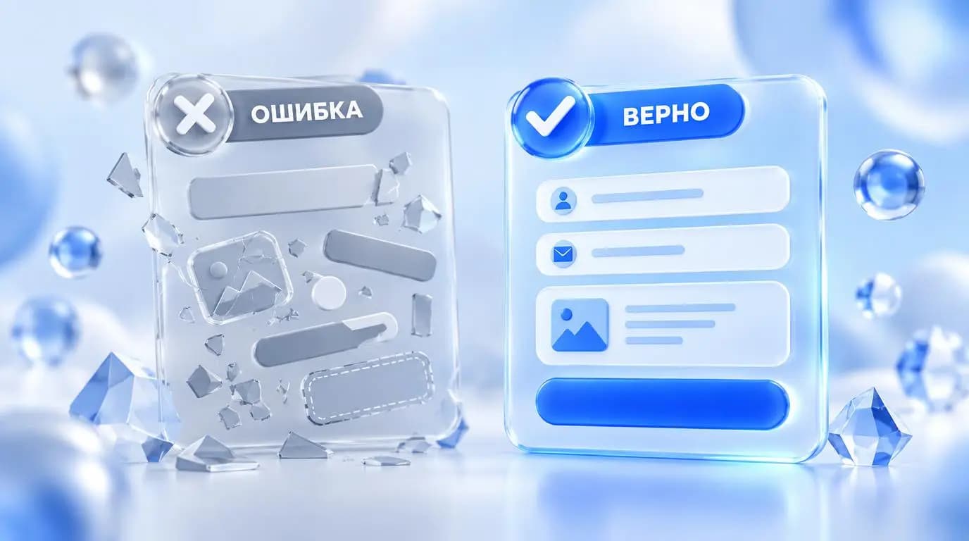 Ошибки лендинга под рекламу и правильная посадочная страница