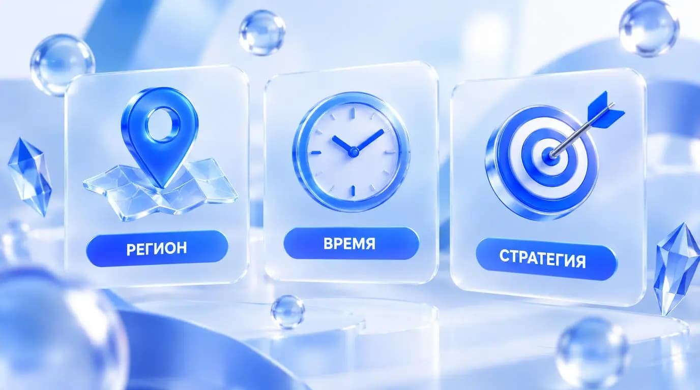 Настройка Яндекс Директа: регион показа, расписание и стратегия