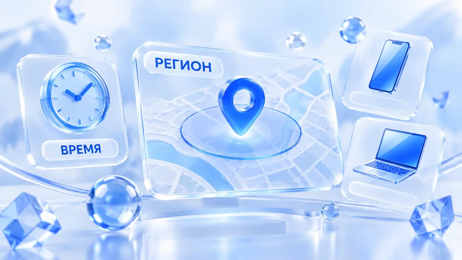 Настройки показа рекламы: регион, время и устройства
