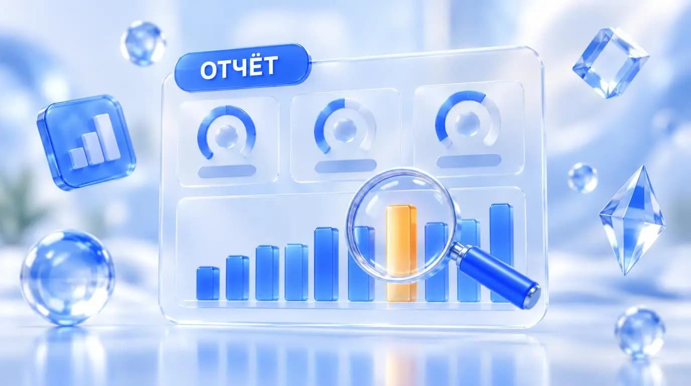 Показатели отчёта по площадкам РСЯ: клики, отказы, время на сайте