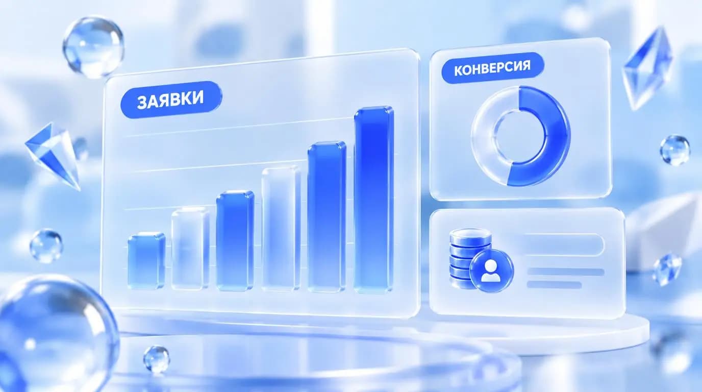 Эффективность рекламы в РСЯ: заявки, конверсия и цена заявки