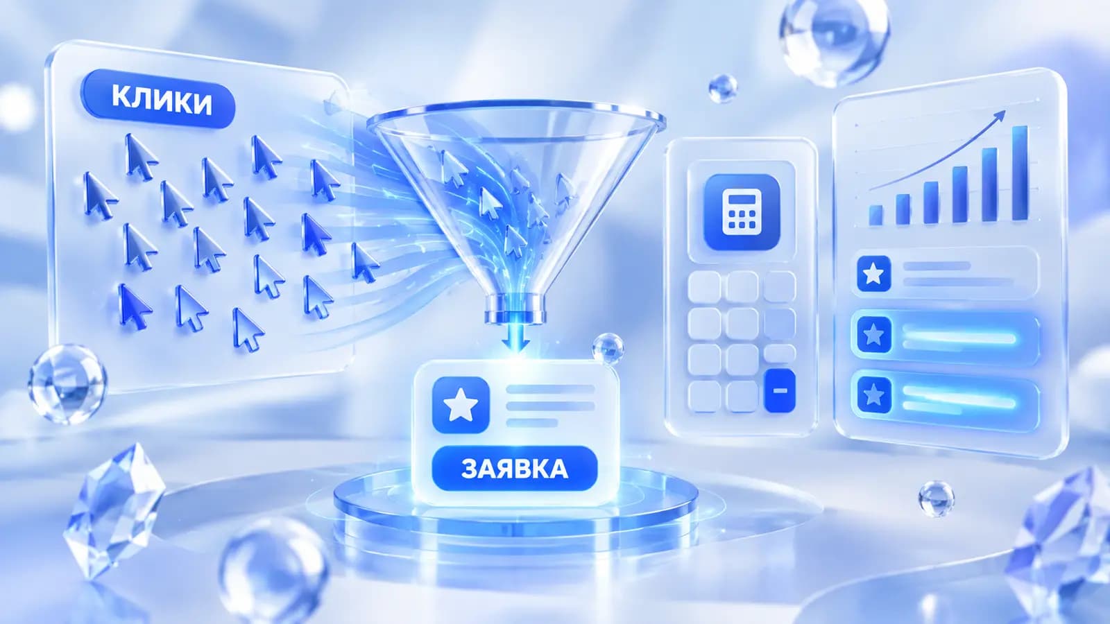Расчёт допустимой стоимости клика в Яндекс Директ от цены заявки и конверсии сайта