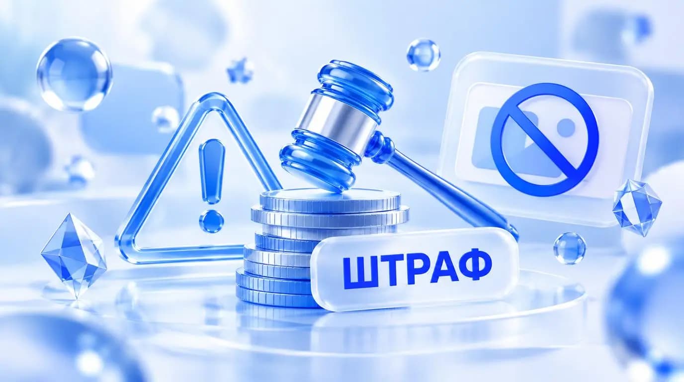 Штрафы за нарушение закона о рекламе в интернете по КоАП РФ