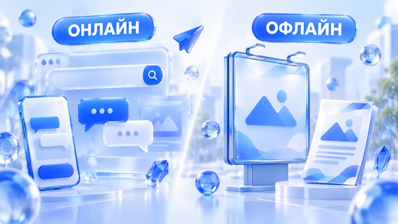 Онлайн- и офлайн-каналы продвижения товара