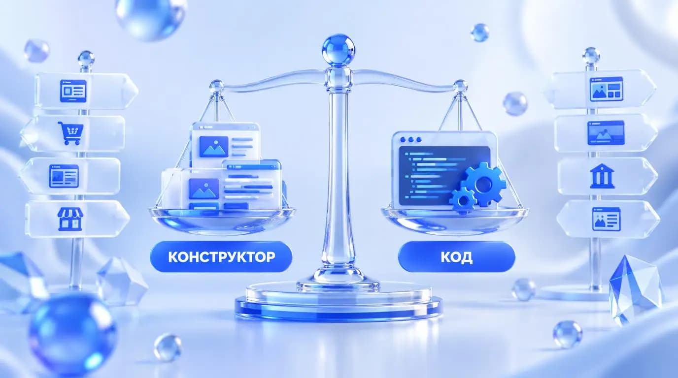 Конструктор или код: как выбрать способ создания сайта под задачу