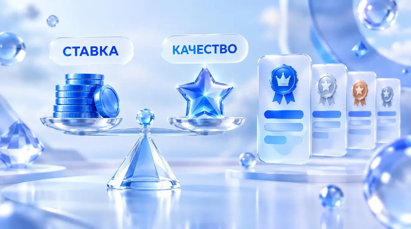 Аукцион Яндекс Директа на поиске: ставка и качество объявления