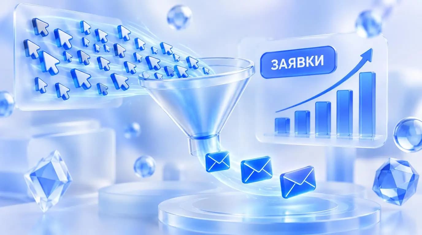 Эффективность поисковой рекламы в Яндексе: клики превращаются в заявки
