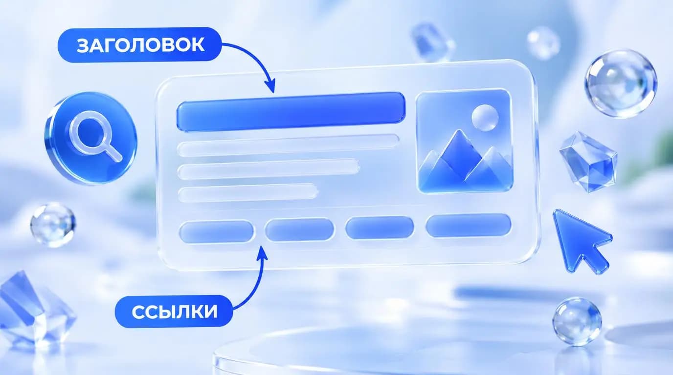 Объявление для поисковой рекламы Яндекса: заголовок, текст и быстрые ссылки