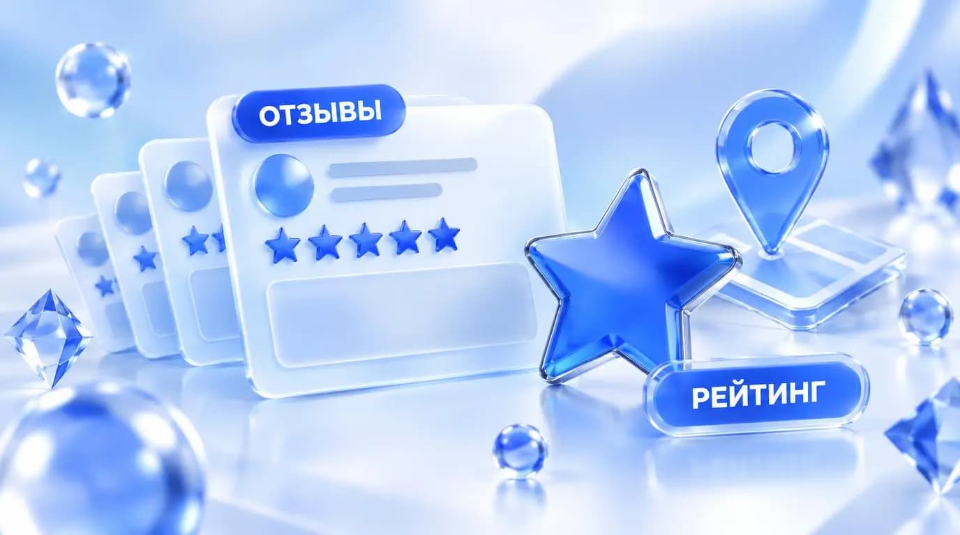 Продвижение услуг через отзывы и рейтинг на картах